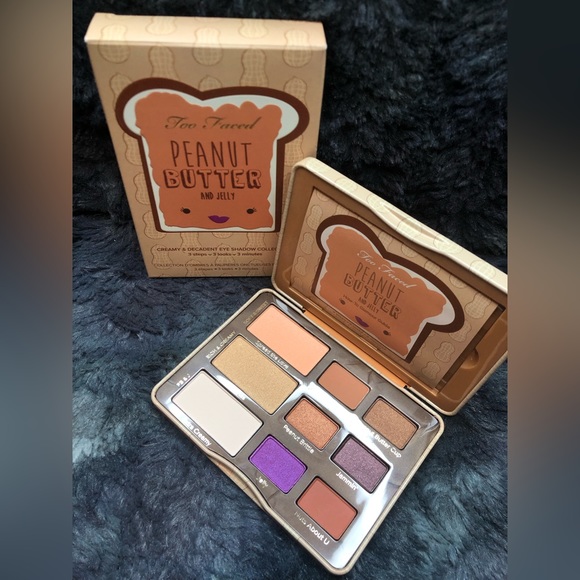 NIB- Too Faced Peanut Butter and Jelly Creamy & Decadent Eye Shadow Collection - Picture 6 of 11